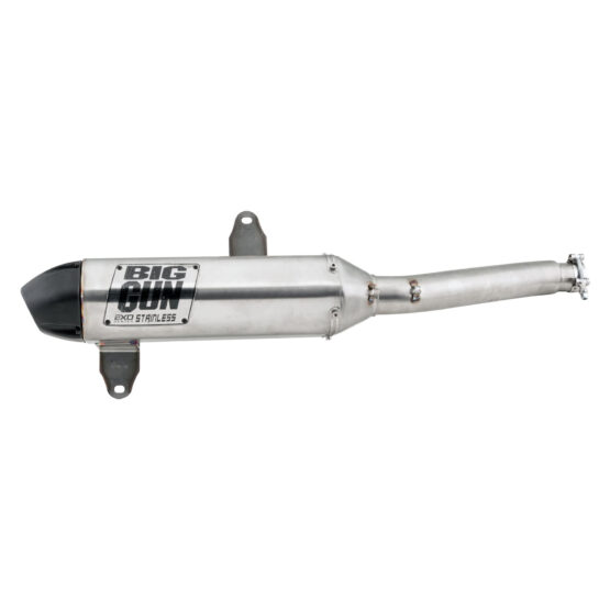 Big Gun EXO Stainless Slip-On Exhaust Fits 07-10 Suzuki King Quad 450
