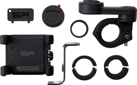 SP CONNECT Moto Mount LT Universal Clamp Phone Mount Kit Black