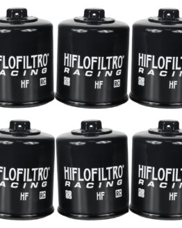 HF138RC Race Oil Filter - Black - 6 Pack