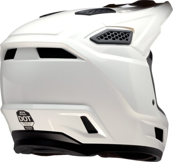 Z1R Dirt Maxx MX Helmet Matte White Medium - Image 2