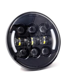 Letric Lighting 5.75" Integrated Headlight w/ Switchback Turn Signals