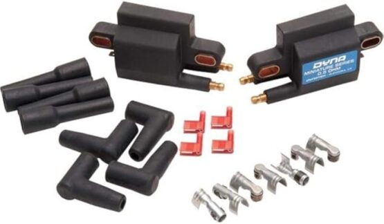 Dynatek Miniature 0.5 Ohm Dual Output Ignition Coil Set, Pair