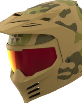 ICON Elsinore Magnacross Helmet 3XL Tan Unisex