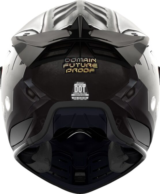ICON Domain Future Proof Helmet XS Gray Unisex - Image 2