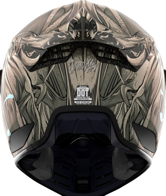 ICON Domain Grand Maw Helmet - Small, Gray - Image 2