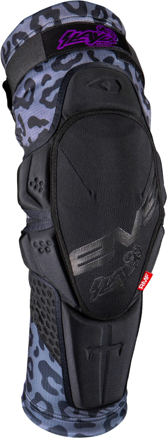 EVS Slayco96 Knee Guard Pair Ghost Leopard 2XL - Image 4