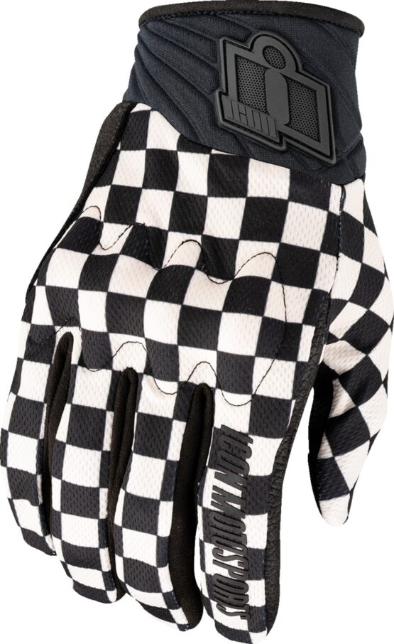 ICON Anthem3 CX Gloves Men's 2XL White/Black