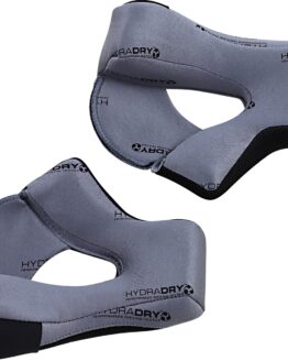 ICON Airflite Helmet Cheek Pads XS Gray/Black Unisex