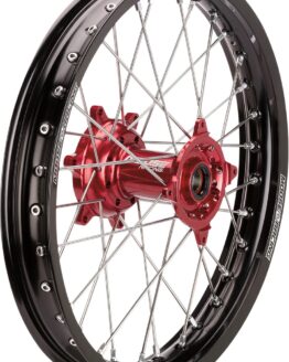 SX-1 Black Red Complete Rear Wheel 2.15x18