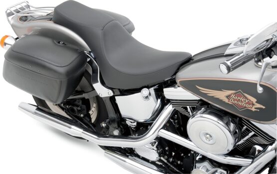 Predator Smooth Leather 2-Up Seat - Black