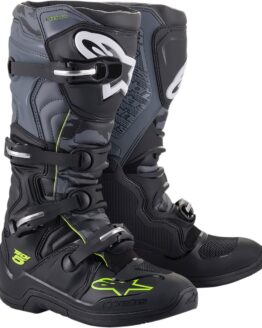 Alpinestars Tech 5 Boots Black/Gray US 12 Offroad Motocross