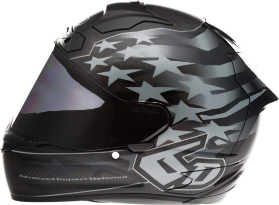 6D ATS-1R Patriot Full Face Helmet Black XL - Image 2