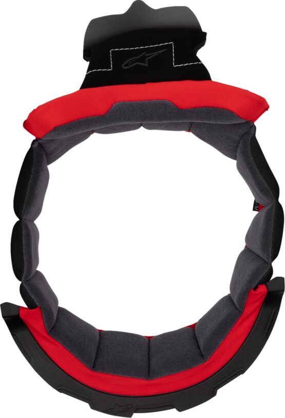 Alpinestars Supertech R10 Crown Pad Medium 15mm Black/Red