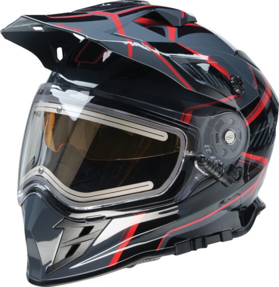Z1R Range Rotor Snow Electric Helmet 2XL Black/Red - Image 2