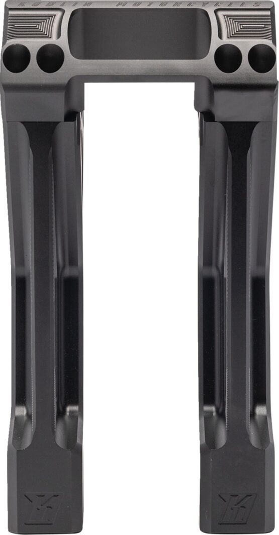 Kodlin USA Fastback Risers 8in Black For Harley-Davidson Digital Gauge - Image 2