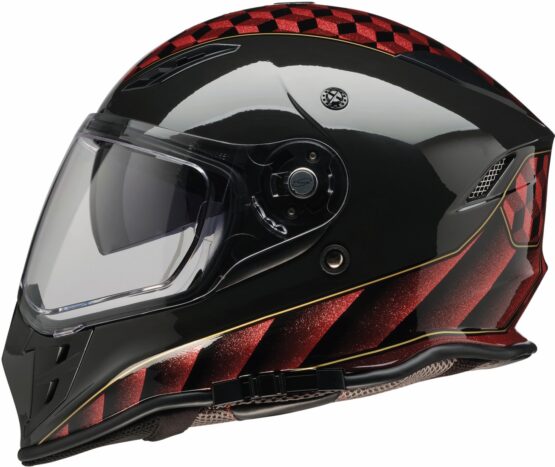 Z1R Nemesis Thunderbird Helmet 2XL Red/Black Gloss