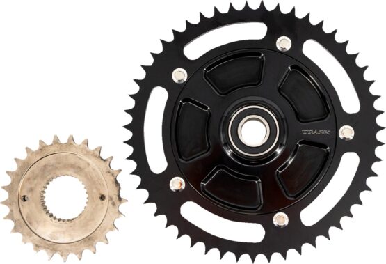 Trask Cush Drive Front Sprocket 25T Black For Harley Touring/Trike