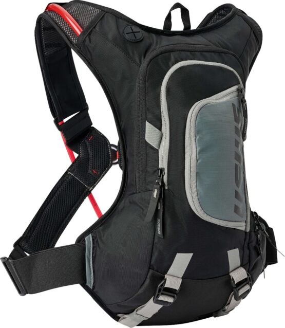 USWE Moto Hydro 8L Hydration Pack Black Adventure Fit
