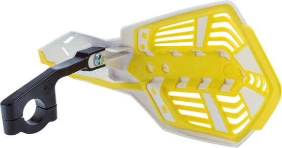 Acerbis X-Future Handguards White/Yellow - Image 2