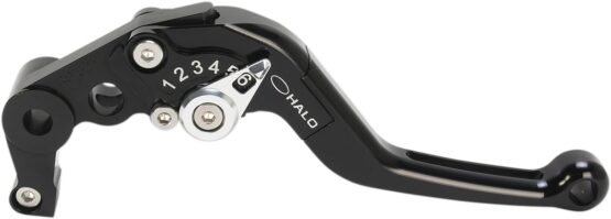 Halo Adjustable Folding Brake Lever - Black