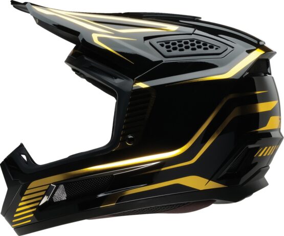 Z1R Dirt Maxx Monogram Helmet Black/Gold XS