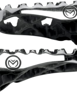 Black/Silver Hybrid Footpegs