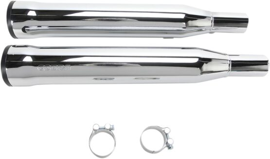 3" RPT Chrome Slip On Dual Exhaust