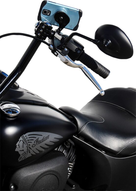 Klock Werks iOmount Left Perch Mount Black For Indian Touring - Image 2