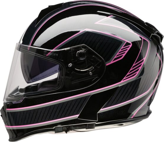 Z1R Warrant Amplify Helmet Black/Pink Medium