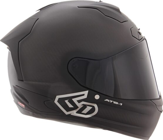6D ATS-1R Solid Full Face Helmet Matte Black XL