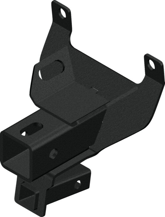 KFI 2" Rear Receiver Hitch Black For 10-23 Sportsman & 13-23 Scrambler