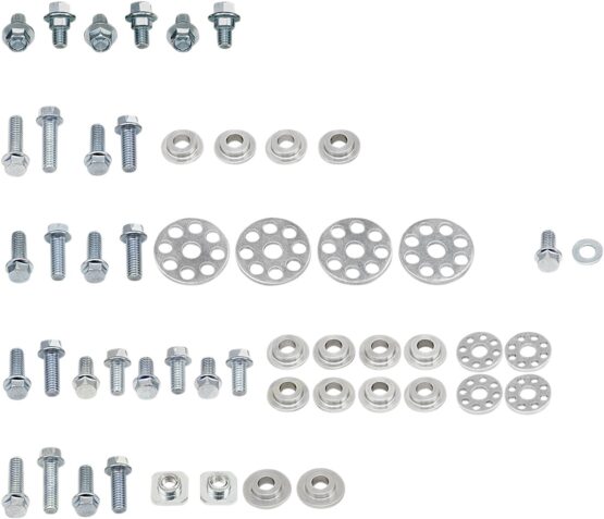 Full Plastic Fastener Kit