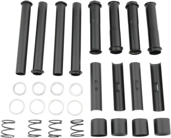 Drag Specialties Pushrod Tube Kit Black For Harley Big Twin