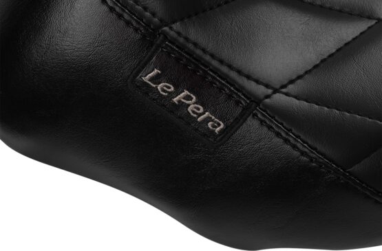 Le Pera Bare Bones Solo Seat Diamond Stitch Black For Harley FLH/FLT 2023-2024 - Image 2