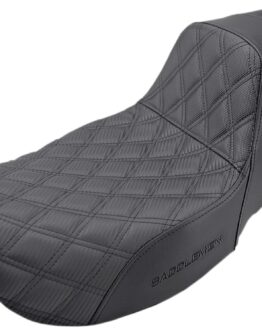 Saddlemen Pro Series SDC Performance Seat Lattice Stitch Black FL 08-23