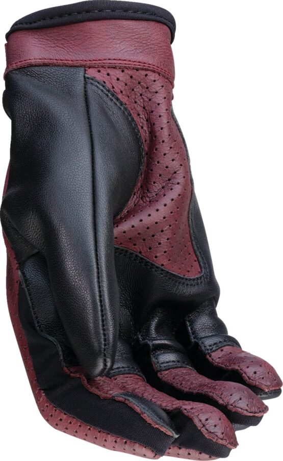 Z1R Womens Combiner Gloves Black Red Medium - Image 2