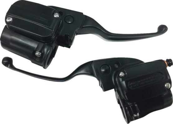 Drag Specialties Handlebar Control Kit Black Matte For Harley Road Glide