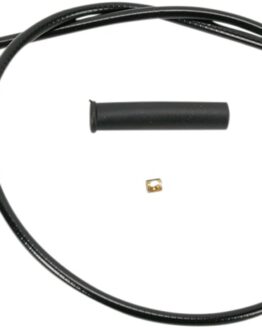 Drag Specialties Black Vinyl Idle Cable 30-3/4 in. For Harley-Davidson