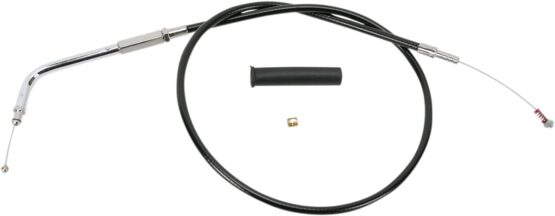 Drag Specialties Black Vinyl Idle Cable 30-3/4 in. For Harley-Davidson