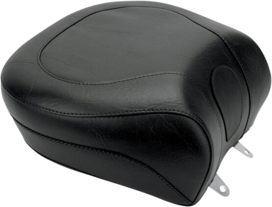 Mustang Wide Vintage Rear Solo Seat 14" Recessed Plain 79131 For 00-06 HD Softail