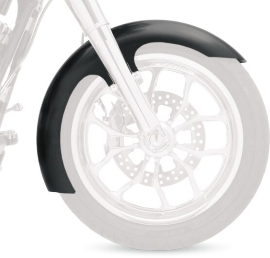 Klock Werks Slicer 19in Front Fender Kit Black For Harley Softail/Dyna - Image 3