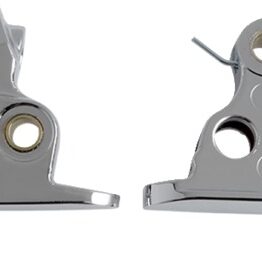 Drag Specialties Custom Lever Set Chrome For Harley Touring Models