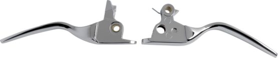 Drag Specialties Custom Lever Set Chrome For Harley Touring Models