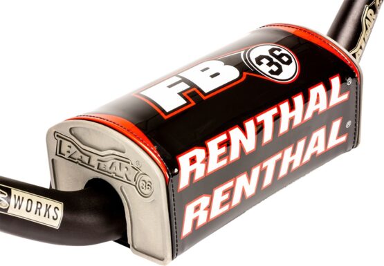 Renthal Fatbar36 Handlebar Pad Black P335 - Image 2