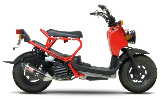 Yoshimura Race TRC Carbon Fiber Full Exhaust Black Fits 03-21 Honda Ruckus - Image 2