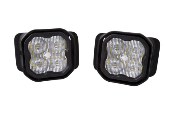 SS3 Sport Type F2 Fog Light Kit - White SAE Fog - Pair