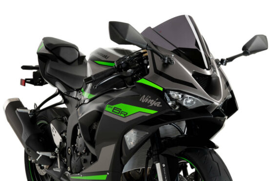 Puig Z-Racing Windscreen Dark Smoke For Kawasaki ZX-6R 2024