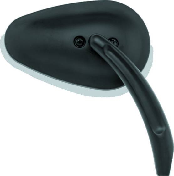 Bikers Choice Black Tapered Mirrors Universal Pair