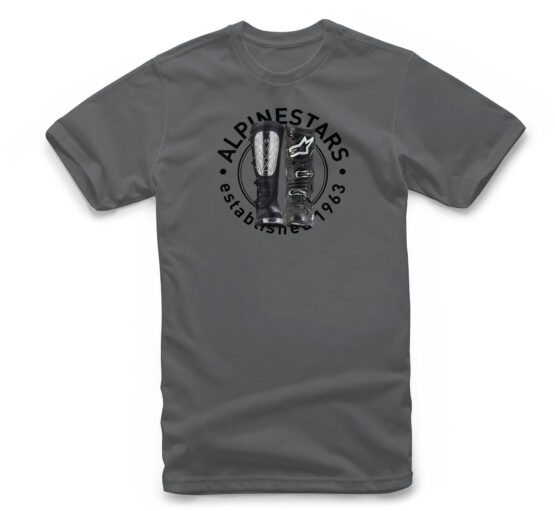 Victory Revolve Tee Charcoal XL by Alpinestars