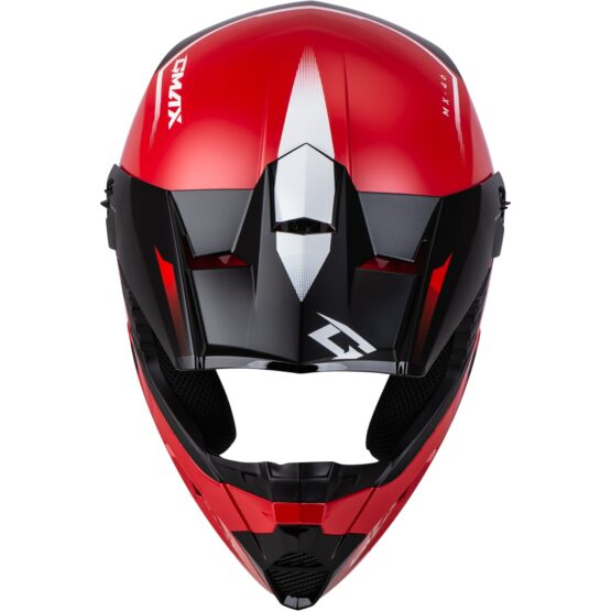 GMAX MX-46 Compound Helmet Red/Black/White XL Offroad - Image 2